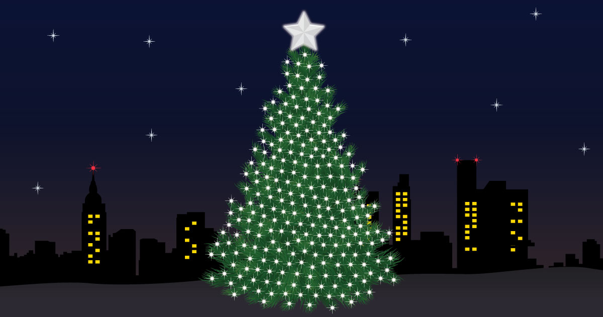 Virtual Christmas Tree template  Visufund